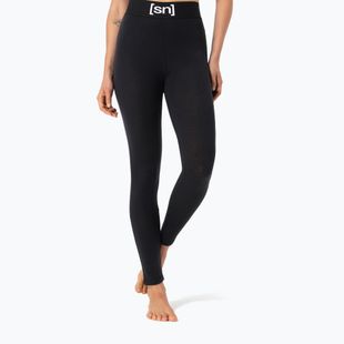 Pantaloni termoactivi pentru femei super.natural Tundra 175 jet black