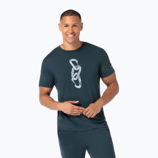 Tricou pentru bărbați super.natural Carabineri Tee blueberry/vapor grey