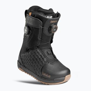Încălțăminte de snowboard pentru bărbați ThirtyTwo Lashed Wide Double Boa black/black/gum