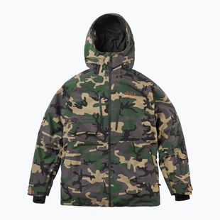 Geacă de snowboard pentru bărbați ThirtyTwo TM Recycled X Fava camo