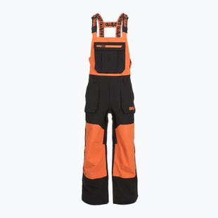 Pantaloni de snowboard pentru bărbați ThirtyTwo Basement Bib black/orange