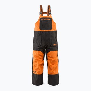 Pantaloni de snowboard pentru bărbați ThirtyTwo Basement Bib black/orange