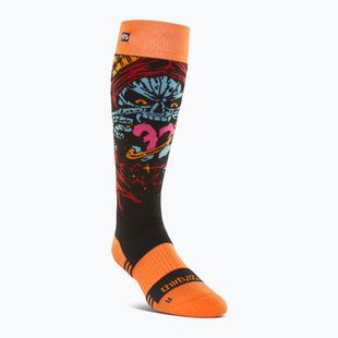 Șosete de snowboard pentru bărbați ThirtyTwo 32 Merino orange
