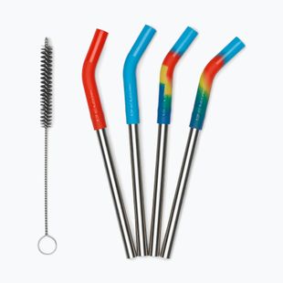 Paie KLEAN KANTEEN Straw 8 mm Short 4 pcs. multi colored