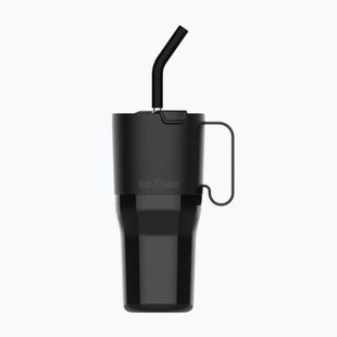 Cană termică KLEAN KANTEEN Rise Tumbler Flip Straw 1064 ml black