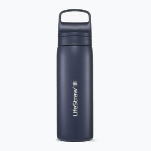 Sticlă turistică LifeStraw Go 2.0 Steel z filtrem 500 ml aegan sea