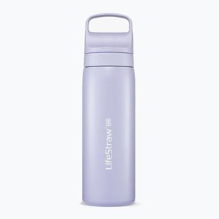 Sticlă turistică LifeStraw Go 2.0 Steel z filtrem 500 ml provence purple