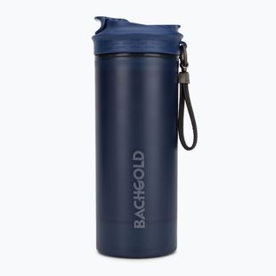 Sticlă turistică cu filtru Bachgold Selfpress Waterfilter XL 800 ml albastru