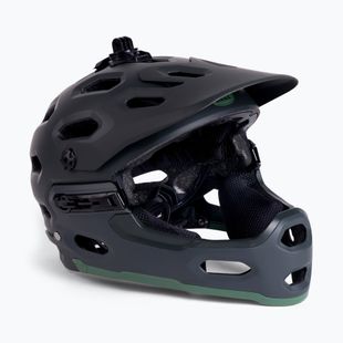 Cască de bicicletă BELL Full Face Super 3R Mips verde BEL-7126668