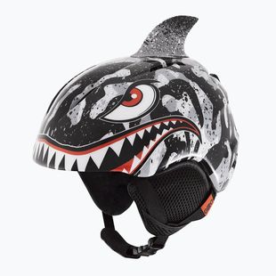 Cască de schi pentru copii Giro Launch Plus black/grey tiger shark