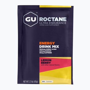 Băutură energizantă GU Roctane Energy Drink Mix 65 g lemon/berry