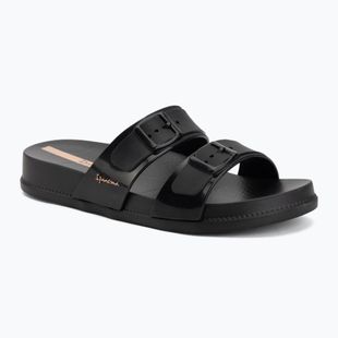 Papuci pentru femei Ipanema Leme Slide black/beige