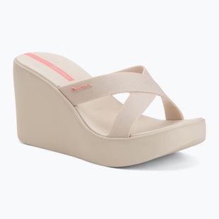 Papuci pentru femei Ipanema High Fashion II Slide beige/glitter/pink