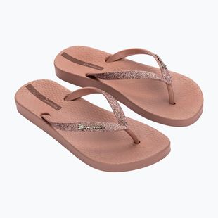 Șlapi pentru femei Ipanema Anatomica Lolita brown/glitter brown