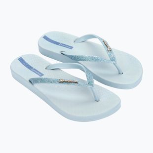 Șlapi pentru femei Ipanema Anatomica Lolita light blue/glitter blue