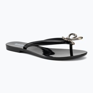 Șlapi pentru femei Melissa Harmonic Iris Ad black/silver