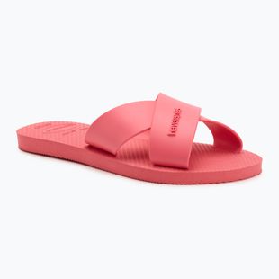 Papuci pentru femei Havaianas Aqua pink porcelain