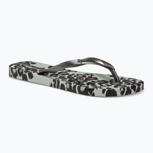 Papuci pentru femei Ipanema Animale Print III grey/silver
