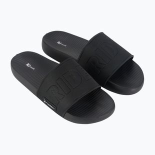 Papuci pentru bărbați RIDER Grid Slide black/black/silver