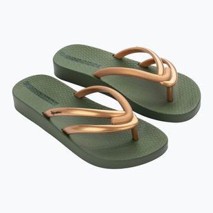 Șlapi pentru femei Ipanema Comfy green/gold