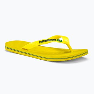 Șlapi Havaianas Brasil Logo Neon citrus yellow / citrus yellow