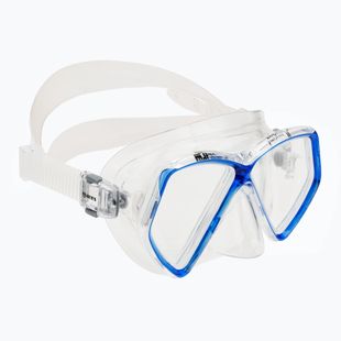 Mască de snorkeling pentru copii Mares Zephir JR blue/clear