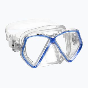 Mască de snorkeling pentru copii Mares Zephir JR blue/clear