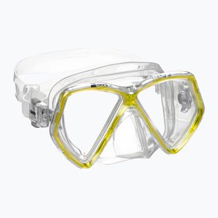 Mască de snorkeling pentru copii Mares Zephir JR yellow/clear