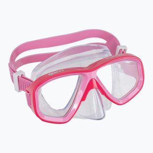 Mască de scufundări Mares Puffer pink pink/clear