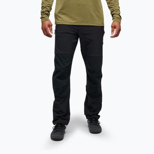 Pantaloni de trekking pentru bărbați Black Diamond Alpine Hybrid black/black