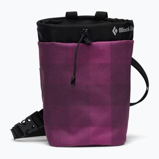 Black Diamond Gym sac violet pătrat de magnezie