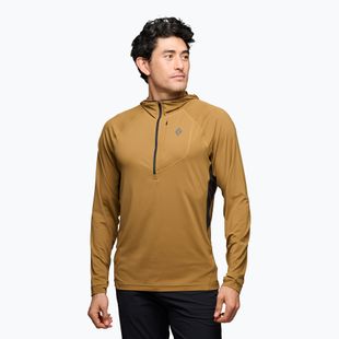 Hanorac de trekking pentru bărbați Black Diamond Alpenglow Pro Hoody flax