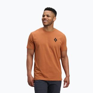 Tricou pentru bărbați Black Diamond Equipmnt For Alpinist SS Tee moab brown