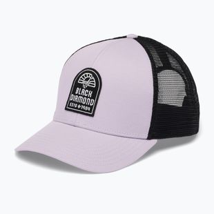 Șapcă Black Diamond Trucker soft lilac / black / black cam patch
