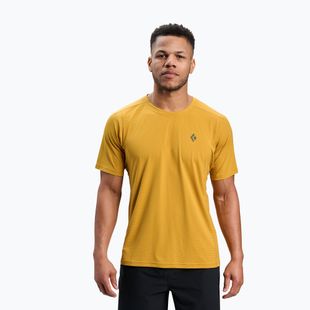 Tricou pentru bărbați Black Diamond Distance SS Tech Tee amber