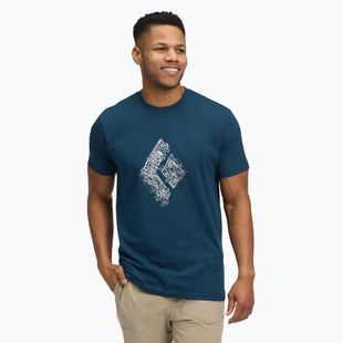 Tricou pentru bărbați Black Diamond Engineered Diamond SS Tee indigo