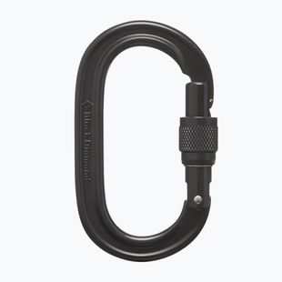 Carabinieră Black Diamond Oval Keylock SCRWGT black