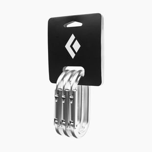 Carabiniere Black Diamond Oval Keylock 3 pcs polished