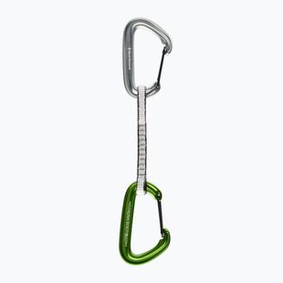 Buclă de cățărare Black Diamond Litewire Quickdraw 12 cm envy green