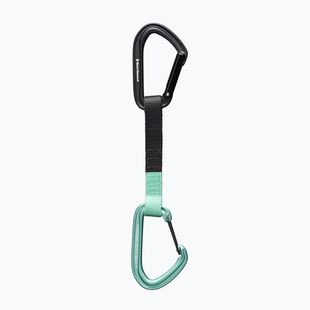 Buclă de cățărare Black Diamond Hotforge Hybrid Quickdraw 16 cm clean green
