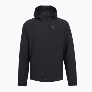 Bluză pentru bărbați Black Diamond Coefficient Storm Full Zip Hoody black