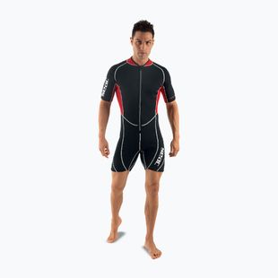 Costum de înot pentru bărbați SEAC Shorty Ciao 2,5 mm black/red