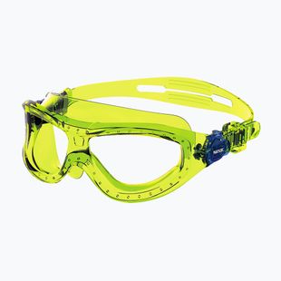 Mască de înot pentru copii SEAC Matt matt lime/clear