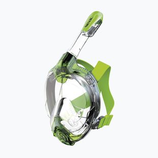 Mască integrală de snorkeling SEAC Libera green/lime