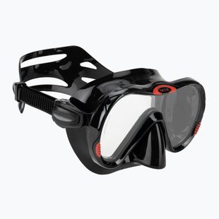 Mască de snorkeling Seac Boss black/red