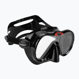 Mască de snorkeling Seac Boss black/silver