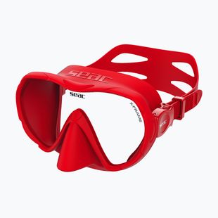 Mască de scufundări SEAC X-Frame red