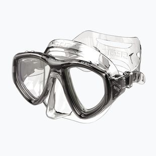 Mască de scufundări SEAC Clear Antifog transparent black