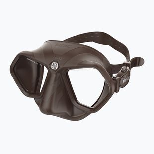 Mască de scufundări SEAC Wild Antifog brown