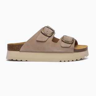 Papuci pentru femei Scholl Lucie Suede dark beige